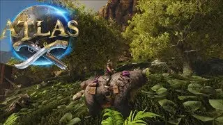 Atlas Xbox one servidor oficial PVE Como domar um urso (Bear) #04