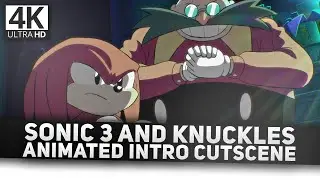 Sonic Origins - Sonic 3 and Knuckles Animated Intro Cutscene (4K)