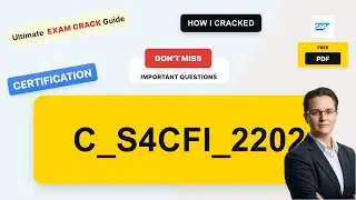 Crack the SAP : SAP Certified Application Associate - SAP S/4HANA Cloud (public) - Finance Implemen
