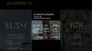 📈 BAY AREA MARKET UPDATE | AUGUST 2024 📈