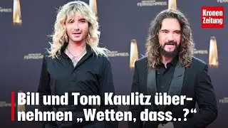 Bill und Tom Kaulitz &uuml;bernehmen &bdquo;Wetten, dass..?&ldquo; I krone.tv NEWS