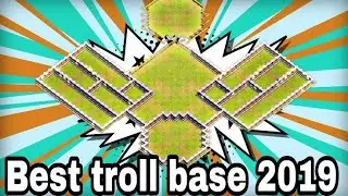 New th12 troll base 2019| ISLAND | Impossible mini game mode? | clash of clans