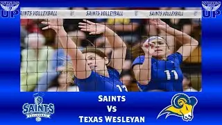 OLLU Saints Volleyball vs Texas Wesleyan University