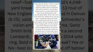 🏈 Seahawks' Russ Trade: Franchise's Best Call
