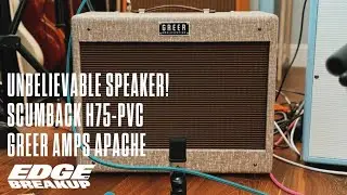 Quick Demo: Scumback Speakers H75-PVC 25w // Greer Amps Apache