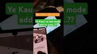 OLA S1 Air MoveOS 5 - All Modes detail & On / Off Sound with DIY mode #olas1air #olaelectric #ola