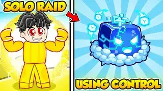 Can my CONTROL FRUIT Solo Buddha Raid In Blox Fruits Roblox!