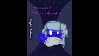Take a break from scrolling 💔 /Neptune / -Vinics / #solarballs #animation #fandom