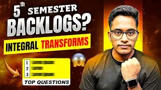 Supply -  Integral Transforms with Applications imps with answers || 5th sem Maths imps