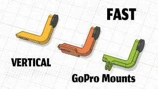 Vertical GoPro Mounts that don't suck!