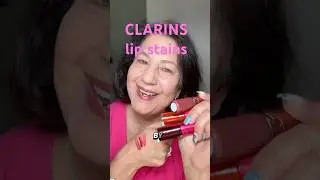 I tested these water lips stains #lipstains #liptint @clarins