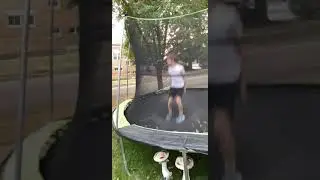 EPIC TRAMPOLINE STUNT (GONE WRONG) (AMBULANCE CALLED)😱
