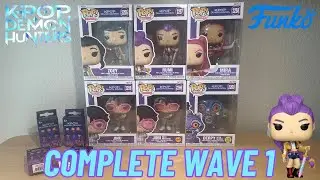 KPop Demon Hunters Complete Wave 1 Funko Pop Collection!
