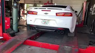 ЗВУК выхлопной системы Camaro SS с прямой трубой (ВНИМАНИЕ)