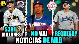 BOMBA! JOSE RAMIREZ NO VA AL CLASICO MUNDIAL? JULIO URIAS REGRESA A MLB? MACHADO 301 MILLONES! MLB