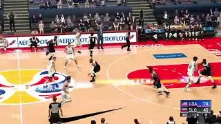 USA vs Slovenia fiba world cup 2K20