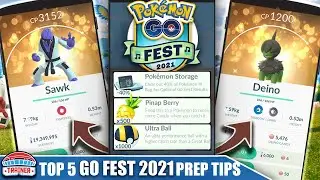 COMPLETE *GO FEST 2021* PREP & TIP GUIDE - BEST EVENT OF THE YEAR! 8 NEW SHINIES | Pok&eacute;mon GO|