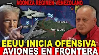 EEUU DESPLIEGA AVIONES EN FRONTERAS VENEZOLANAS Y EL CARIBE