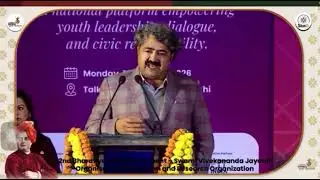 Youth parliament fest 2026 Delhi  me director of ics coaching center parimal kumar sir ka bhashan
