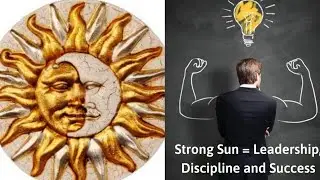 #sun #astrology #natalchart Effects Of Strong Sun On Your Personality