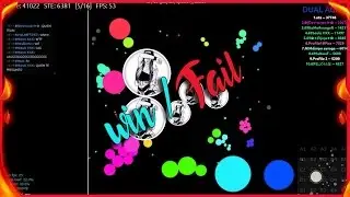 Dual Agar/WIN FAIL #7 CrazyDouble  DOUBLE SPLIT AUTO SPLIT ( Diogo Best Moments  )