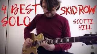 Top 4 Iconic Guitar Solos by Scotti Hill of Skid Row