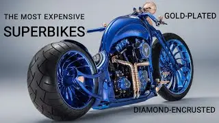 أغلى دراجات نارية خارقة في العالم، مطلية بالذهب ومرصعة بالألماس| The most expensive superbikes