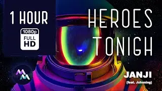 [1 HOUR] JANJI - HEROES TONIGHT feat. Johnning - Full HD Video Loop