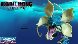 Playmates Godzilla X Kong Tiamat figure review!!