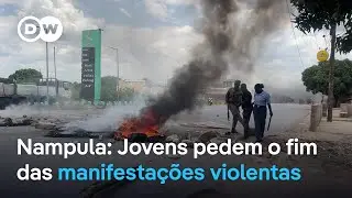 Protestos em Nampula: Jovens pedem reconciliação e fim das manifestações violentas