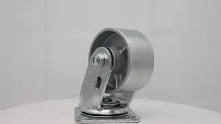 Handsammu Steel Cast Iron Wheel, Heavy Duty Casters