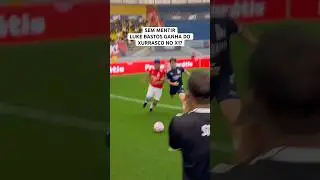 LUKE BASTO JOGA MELHOR QUE O XURRASCO?! #shorts #futebol #humor