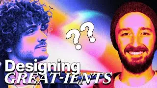 Designing the (Best) Gradient Posters You've Ever Seen Live! | EasyEase Design Challenge!