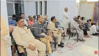 01-02-2026 #1 DadaBhagwan Aptaputra's & Mahatmao Sathe Kirtan Bhakti Garba@Kamrej Tri Mandir, Surat 