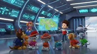 Paw Patrol Mighty New Suits Adventure! | 3D Cartoon Kids Song & Poem