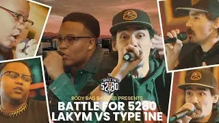 Lakym vs Type1ne :: Body Bag Battles Presents #BattleFor5280 FREESTYLE BATTLE COMPETITION