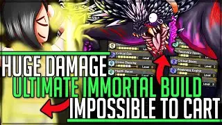 Ultimate Immortal Build - Huge Damage + AFK = Never Cart - Monster Hunter World Iceborne! #iceborne