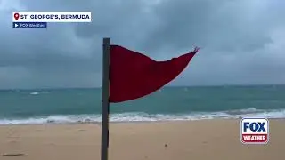 Watch As Powerful Winds, Massive Waves From Hurricane Imelda Slam Bermuda