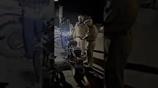 Krta chalan bullet da 🥺| | bike bhi bond krn lge c bacha geya 🙏🏻🥹 #ludhianalive #bullet #challan