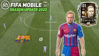 FIFA Mobile Nexon - Ronald Koeman Barcelona Legends | FIFA 22 FUT ICON