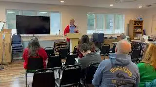 Andy Preaching on the Slaughter of the Innocents