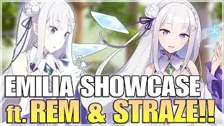 EMILIA SHOWCASE ft. REM & STRAZE!!! (ARENA OFFENSE) - Epic Seven