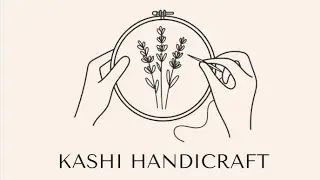 Beautiful Embroidery on handkerchief||How to Embroidery Handkerchief 