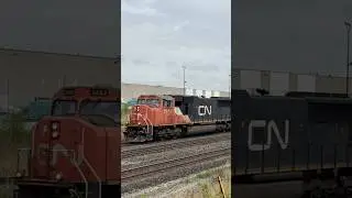 CN SD75i & SD70i lead CN M301 west