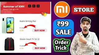 mi store 99 rupees sale || Xiaomi fan days || mi store summer of x99 sale