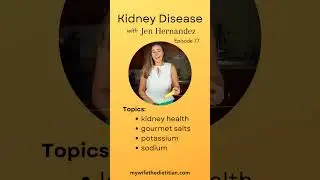 Chronic Kidney Disease Diet - sodium and potassium