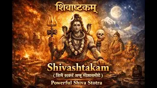 शिवाष्टकम् पाठ | Shivashtakam Full Chant | Om Namah Shivaya