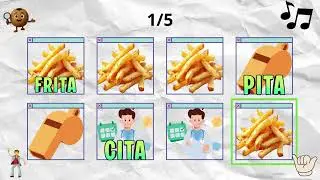 Di La Palabra Al Ritmo EN ESPAÑOL (Say The Word On Beat Challenge) Nivel 1-5