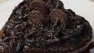 Choco Truffle Cake made with Oreo,, Only 3 Ingredients,, so soft and moist, full of flavours