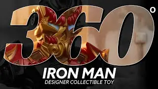 Iron Man Designer Toy by Urban Aztec & Unruly Industries | 360&deg;